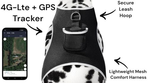 Easily Track Pet w/ Waterproof Cat/Dog Tracking Device GPS GSM Tracker Size:S